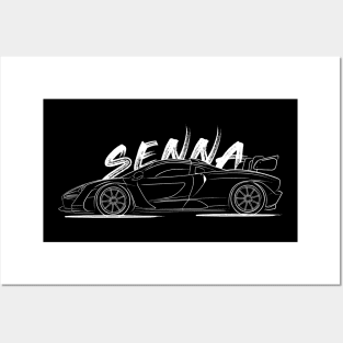 McL Senna Posters and Art